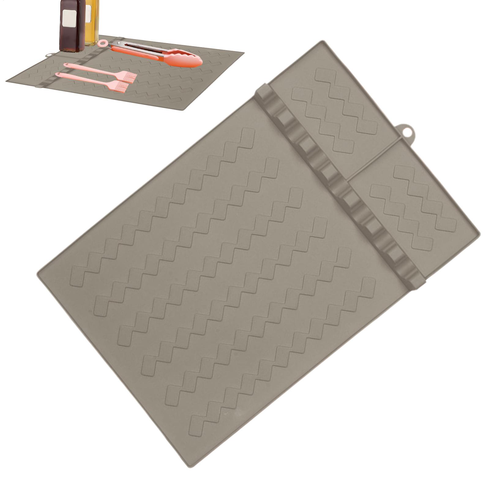 Heat Resistant Mat - Silikonowe maty do grilla, boczna półka,