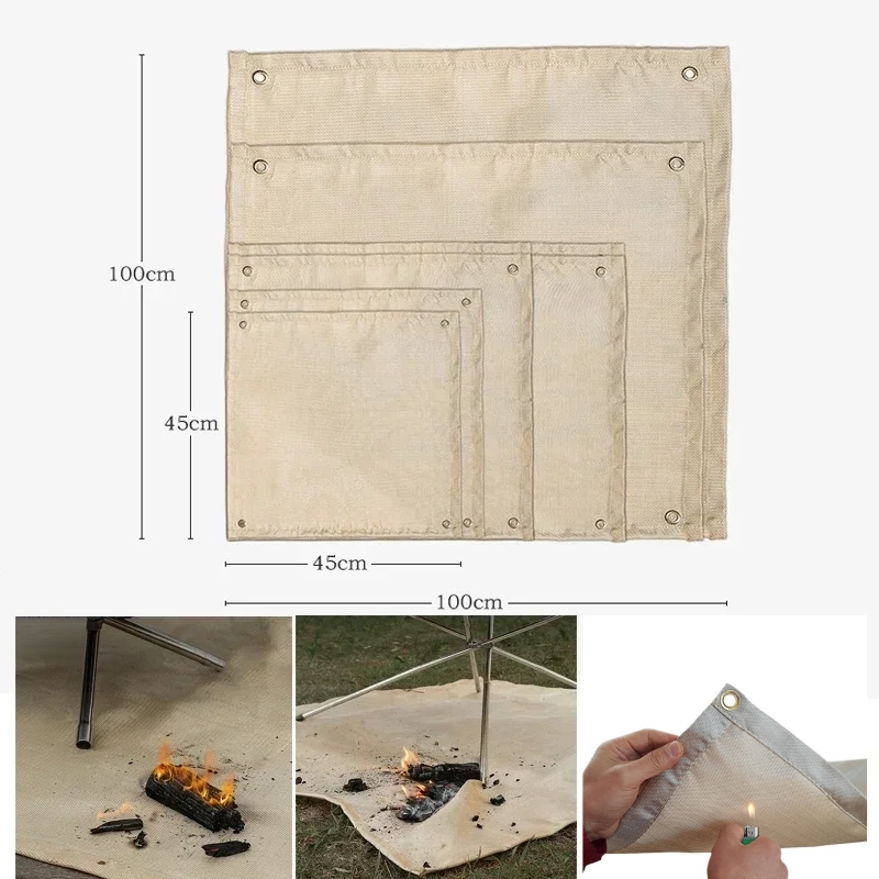Ognioodporna mata kempingowa,  – Heat Resistant Mat recenzja i cena