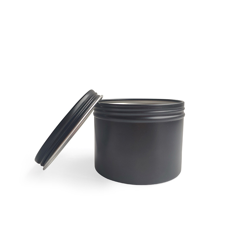12/24Pcs Okrągłe metalowe blas – Black Tin Candle recenzja i cena