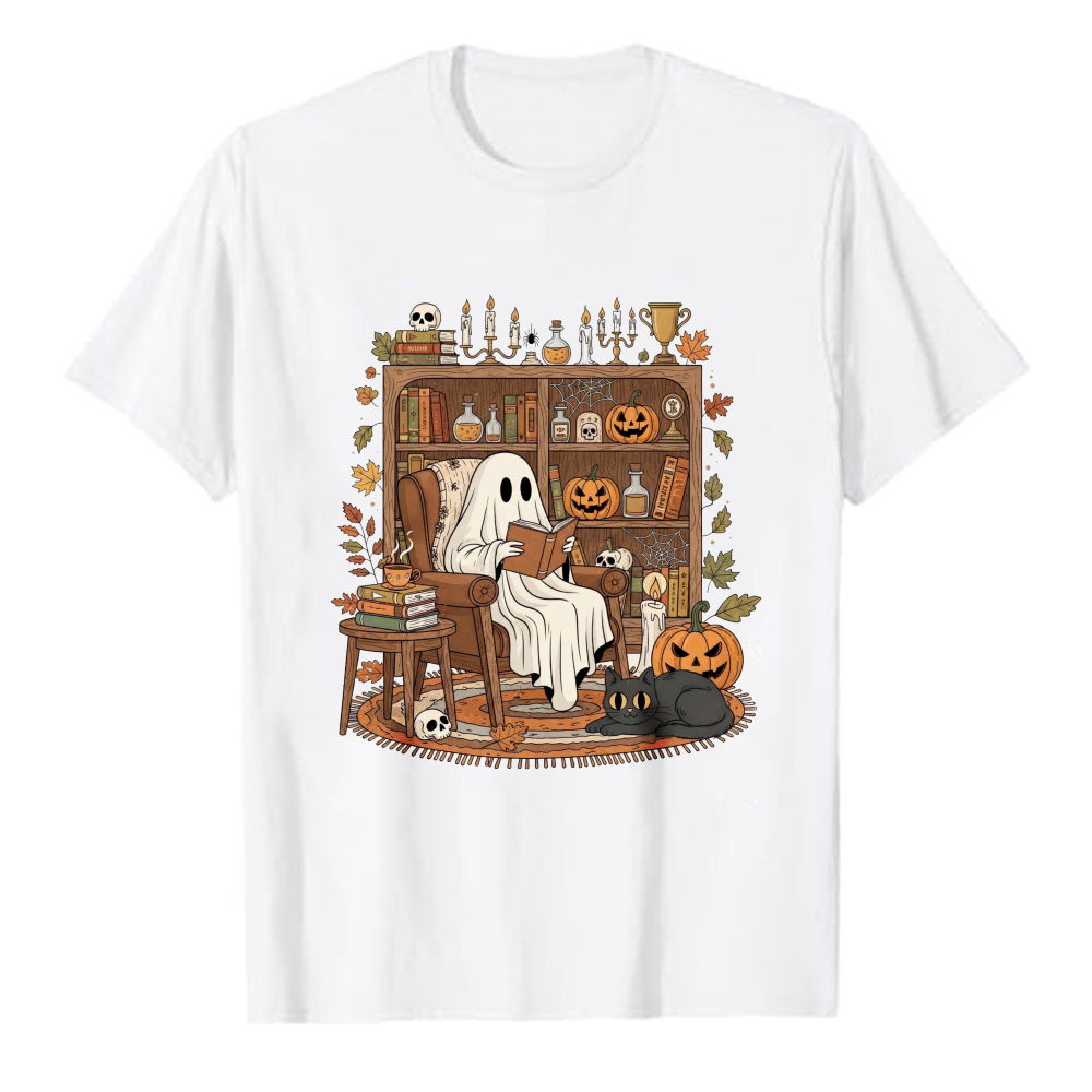 Urocza koszulka na Halloween z – Black Tin Candle recenzja i cena