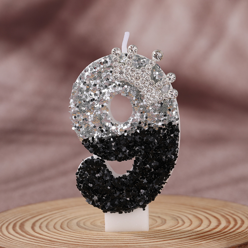 Czarno-srebrna gradientowa kor – Candle Supplies Usa recenzja i cena